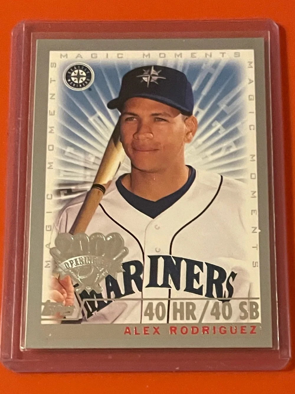 Alex Rodriguez [Magic Moments] #164 2000 Topps Opening Day Baseball Trading Card